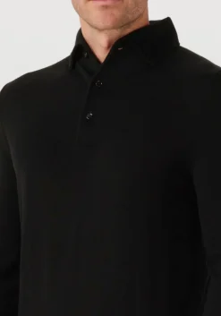 Heren LEURINK KNIT e polo polo hidden button down