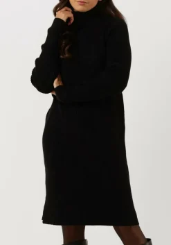 DAMES MINUS e mini jurk ava knit turtleneck dress