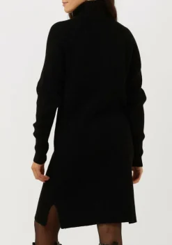 DAMES MINUS e mini jurk ava knit turtleneck dress