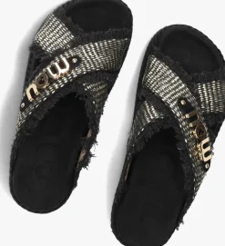 DAMES MOU e slippers criss-cross