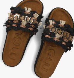 DAMES MOU e slippers monoband rope sandal fringes