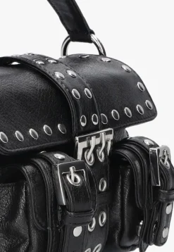 DAMES NÚNOO e núnoo handtas small honey buckle rivet mountain