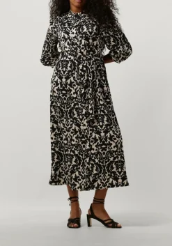 DAMES NOTRE-V e midi jurk satin dress one