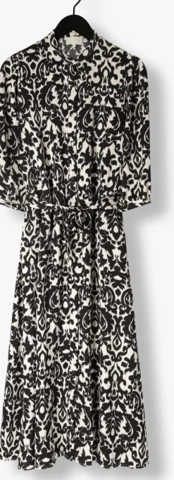 DAMES NOTRE-V e midi jurk satin dress one