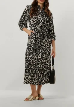 DAMES NOTRE-V e midi jurk satin dress one