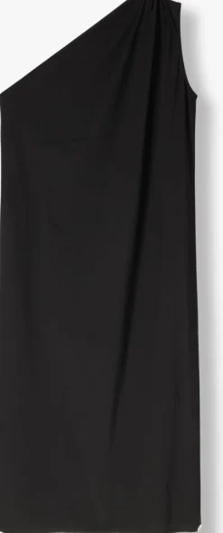 DAMES PENN & INK e midi jurk dress one shoulder