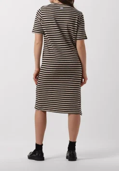 DAMES PENN & INK e midi jurk dress stripe