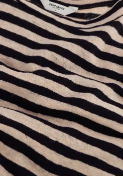 DAMES PENN & INK e midi jurk dress stripe