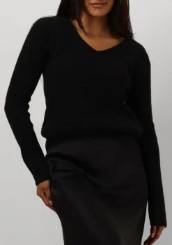 DAMES RESORT FINEST e trui v-neck rib knit