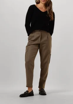 DAMES RESORT FINEST e trui v-neck rib knit