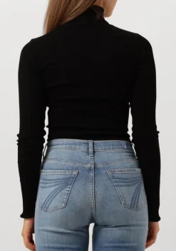 DAMES ROSEMUNDE e coltrui silk t-shirt w/ roller neck