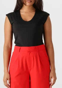 DAMES ROSEMUNDE e t-shirt billie capsleeve v-neck