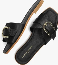 DAMES STEFANO LAURAN e slippers led 1 band slipper met gesp