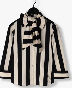 DAMES SUMMUM e blouses blouse bow stripe printed
