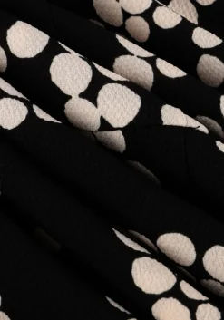 DAMES SUMMUM e midi jurk dress irregular dots hammered