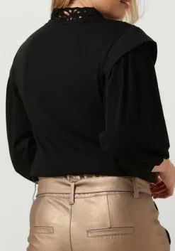 DAMES SUMMUM e top jersey top 3/4 sleeve jersey and embroidery mic