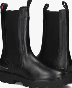 DAMES TOMMY HILFIGER e chelsea boots th lthr mid chelsea
